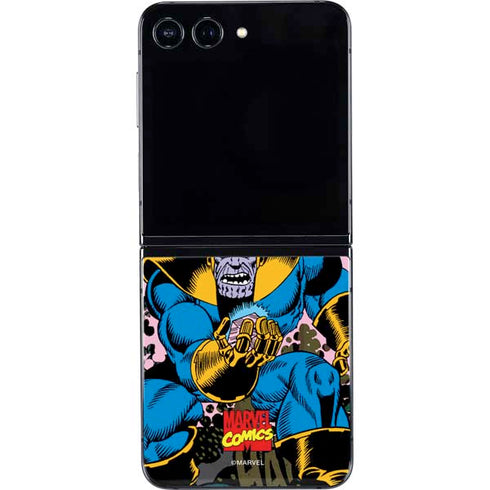 Marvel Classic Comics Thanos Galaxy Z Flip5 5G Skin